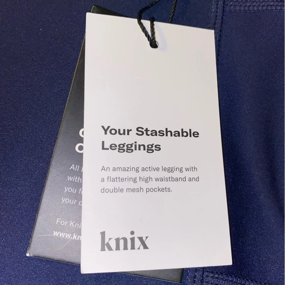 NWT Knix Womens Supportive Waistband Leakproof Leggings Size XS
